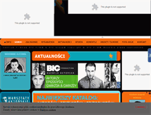 Tablet Screenshot of galeriatwarzy.pl